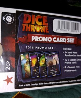 Dice Throne: Season Two Promo Card Set