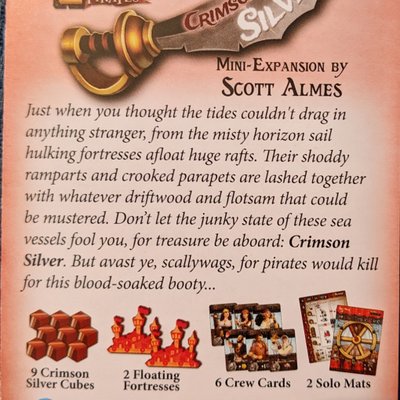 Tiny Epic Pirates: Crimson Silver mini expansion