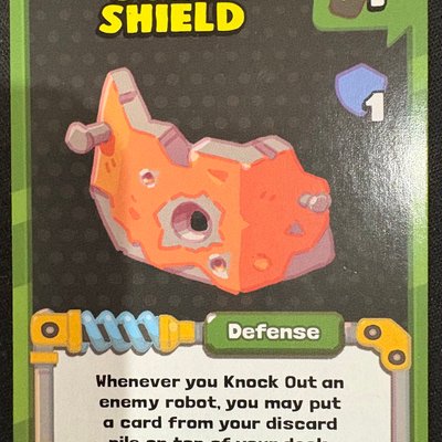 Robot Quest Arena: Junk Shield Promo Card