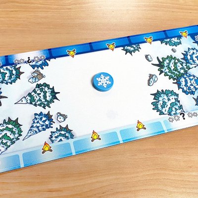 Challengers!: Winter Park Playmat + Blue Token
