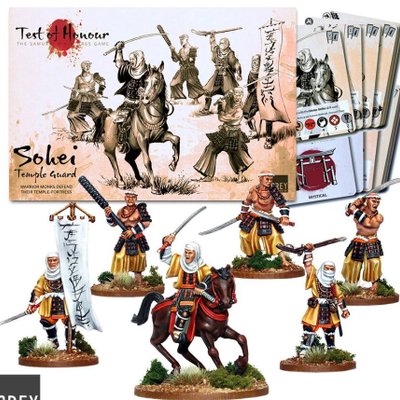 Test of Honour: The Samurai MIniatures Game – Sohei Temple Guard