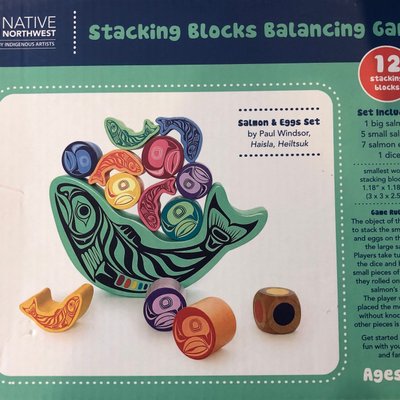 Stacking Blocks Balancing Game