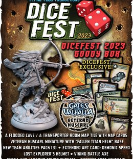Flying Frog DiceFest 2023 Goody Box