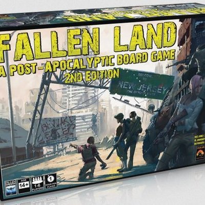 Fallen Land: A Post Apocalyptic Board Game – 2nd Edition