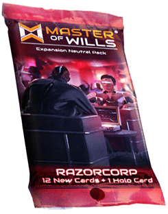 Master of Wills: Razorcorp Fringe War Neutral Pack