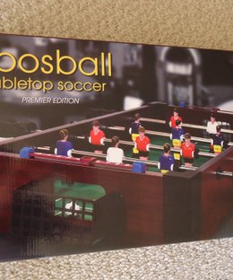 Foosball tabletop soccer