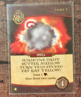 Harry Potter: Hogwarts Battle – Spell: Sunshine Daisy, Butter Mellow, Turn This Stupid Fat Rat Yellow!