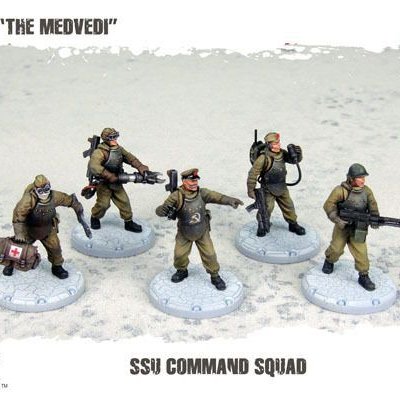Dust Tactics: SSU Command Squad – "The Medvedi"