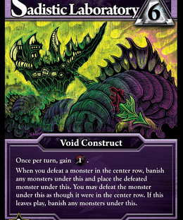 Ascension: Sadistic Laboratory Promo Card