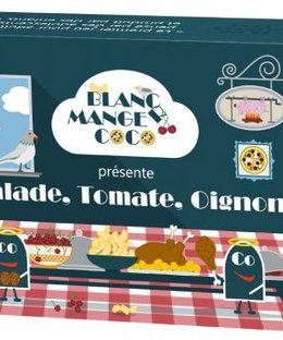 Blanc-Manger Coco: Salade, Tomate, Oignon