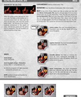 Eclipse: Minions of the Solstice