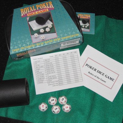 Royal Poker Dice Game