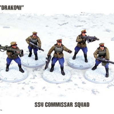 Dust Tactics: SSU Commissar Squad – "Drakoni"