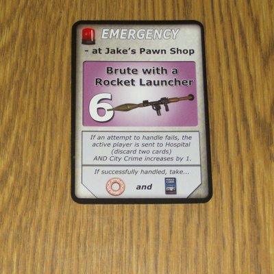 Police Precinct: Rocket Launcher Promo Card