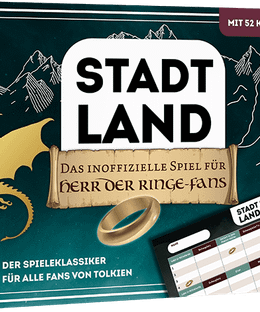 Stadt, Land: Das inoffizielle Spiel für Herr der Ringe-Fans