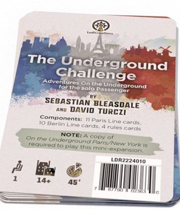 The Underground Challenge: Paris / New York