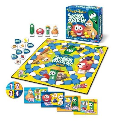 VeggieTales Seek & Match Board Game