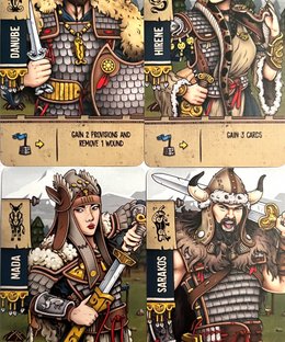 Raiders of Scythia: Four Heroes