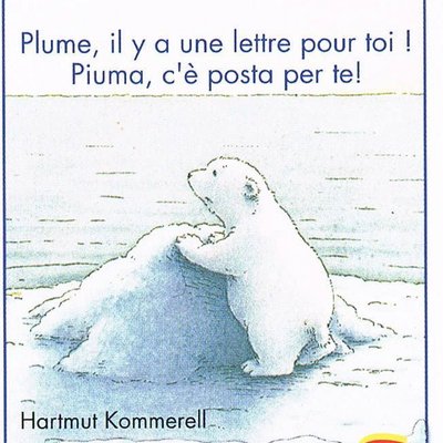 Kleiner Eisbär Post für Dich!