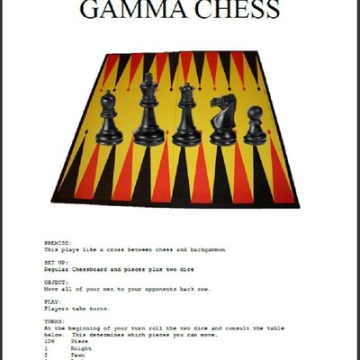 Gamma Chess