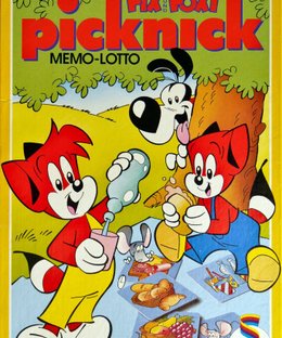 Fix und Foxi picknick Memo-Lotto