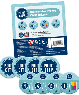 Point City: Kickstarter Promo Civic Tokens