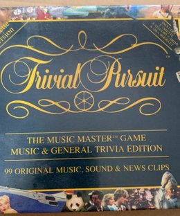 Trivial Pursuit The Music Master Game: Family Edition – Cassette Version