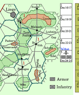 Postcard Bulge:  Ardennes 1944