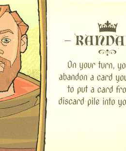 Crown of Aragón: Randall Leader Promo Card