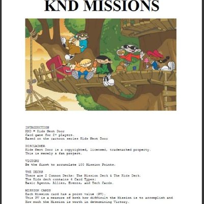 KND Missions