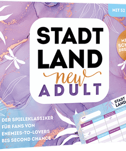 Stadt, Land, New Adult: Der Spieleklassiker für Fans von Enemies-to-Lovers bis Second Chance