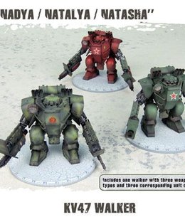Dust Tactics: KV47 Walker – "Nadya / Natalya / Natasha"