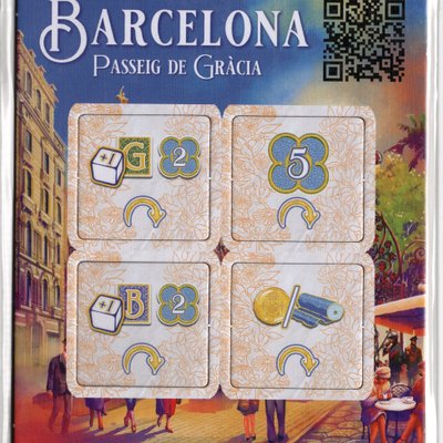 Barcelona: Passeig de Gràcia – New Building Bonus Tiles