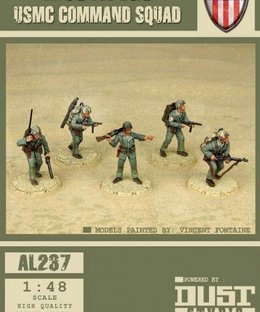 Dust Tactics: USMC Command Squad – "Mustangs"