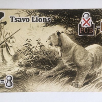 Snowdonia: Tsavo Lions Promo Card