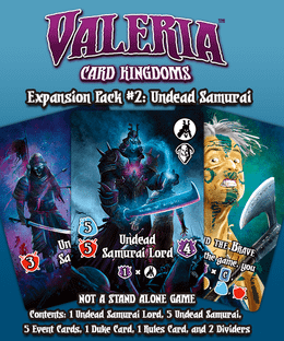 Valeria: Card Kingdoms – Expansion Pack #02: Undead Samurai