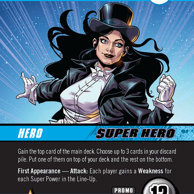 DC Deck-Building Game: Zatanna Zatara Promo Card