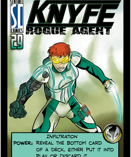 Sentinels of the Multiverse: KNYFE Rogue Agent Promo Card
