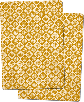 Smoke & Mirrors: Double Backed Swirls Card