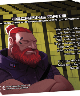 Dicetopia: Escaping Mats solo expansion