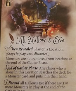 The Grimm Forest: All Hallow's Eve Promo Card