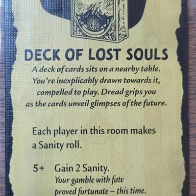 Betrayal at House on the Hill: 3rd Edition – Deck of Lost Souls Promo Card