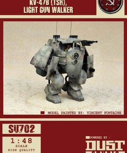 Dust Tactics: KV-47B (TSH) Light Gun Walker – "Natasha"