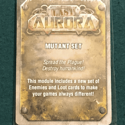 Last Aurora: Mutant Card Set