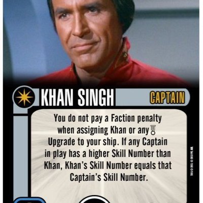 Star Trek: Attack Wing – Khan Singh