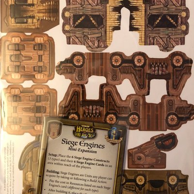 Heroes of Land, Air & Sea: Siege Engines Mini-Expansion