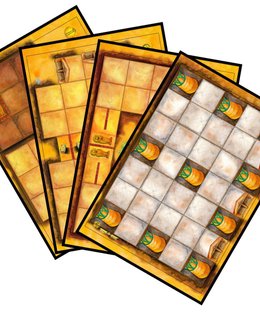 Das Labyrinth des Pharao: Pharaos Gruft – Four Game Boards