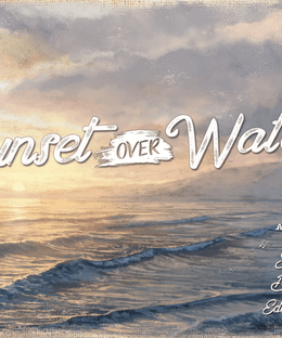 Sunset Over Water