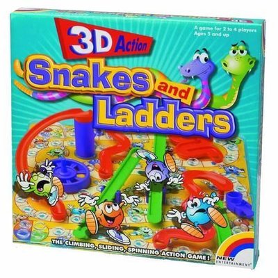 3D Action Snakes and Ladders