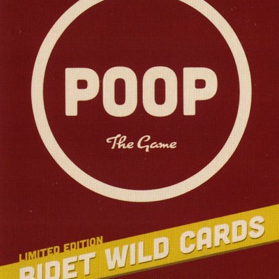 POOP: The Game Limited Edition Bidet Wild Cards